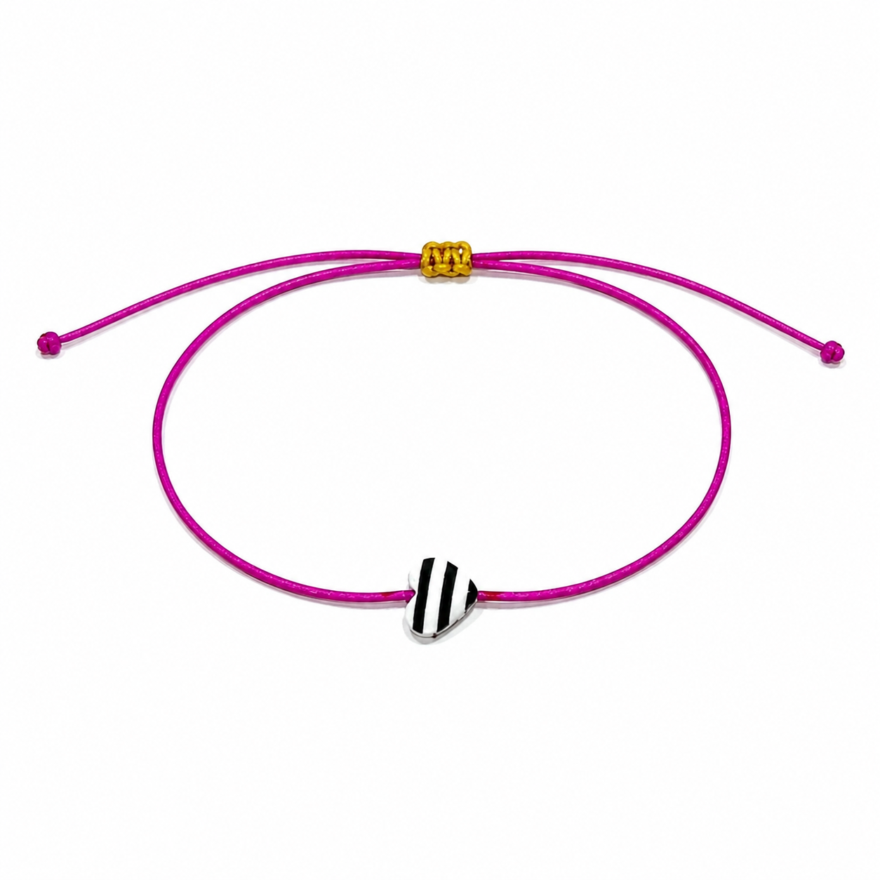 EXTRA pink & csíkos szív