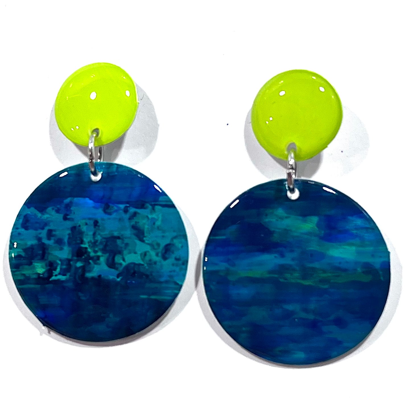 COLOR lime & kék