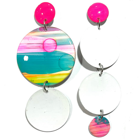 COLOR fehér & pink 5570